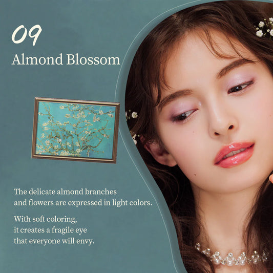 MilleFée Painting Shadow Palette - 09 Almond Blossom