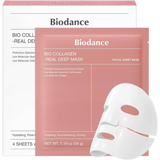 BIODANCE Bio-Collagen Real Deep Mask (4EA)
