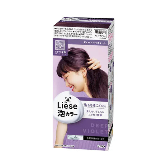 KAO Liese Prettia Bubble Hair Color - Deep Purple