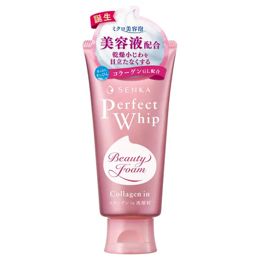 Shiseido Senka Perfect Whip Face Wash Collagen In