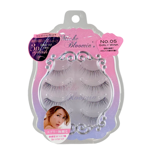 Miche Bloomin' False Eyelashes 05 Girly Wink (3D Renewal)