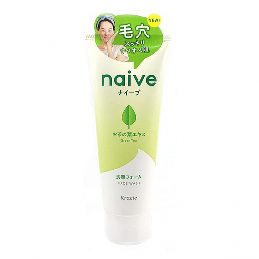 Kracie Naive Facial Cleansing Foam Greentea