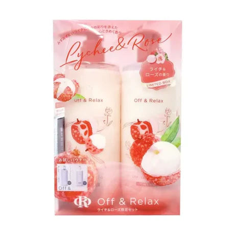 OFF & RELAX Shampoo Treatment Lychee Rose Limited Set