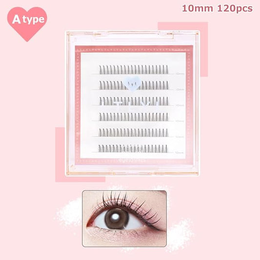LYLYL Tabacan Natural Eyelashes Partial False Eyelashes Type-A