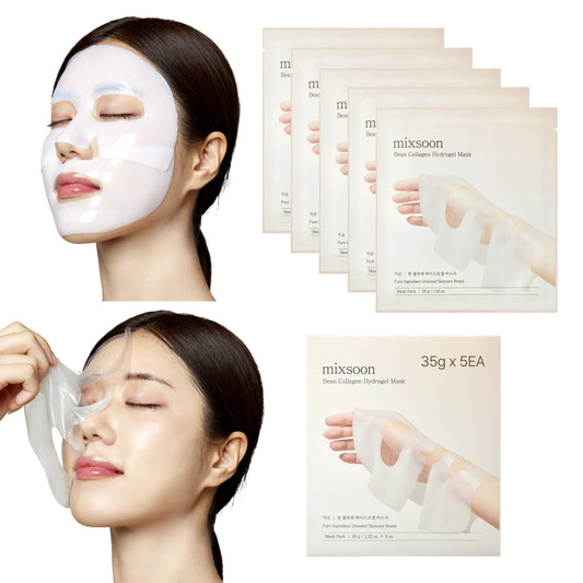 mixsoon Bean Collagen Hydrogel Mask Pack (5EA)