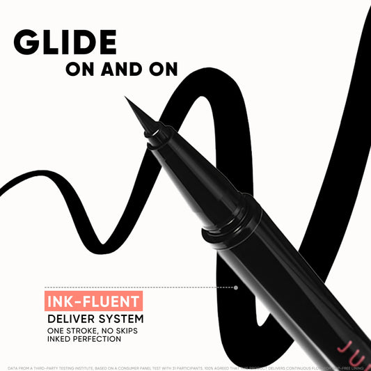 Judydoll Ink Glider Longlasting Liquid Eyeliner - Black