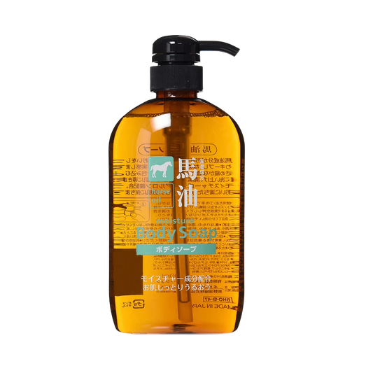 Kumano Kumanoyushi Horse Oil Non Silicon Body Soap 600ML