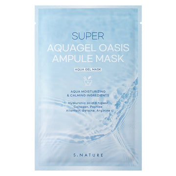 S.NATURE Super Aquagel Oasis Ampule Mask (1pc)