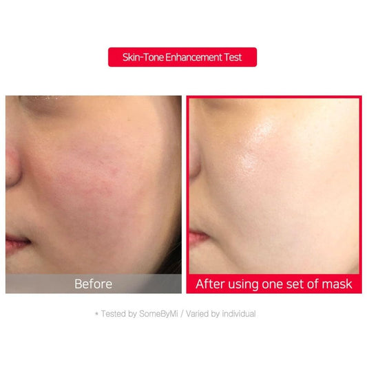 SOME BY MI Diamond Brightening Glow Luminous Ampoule Mask