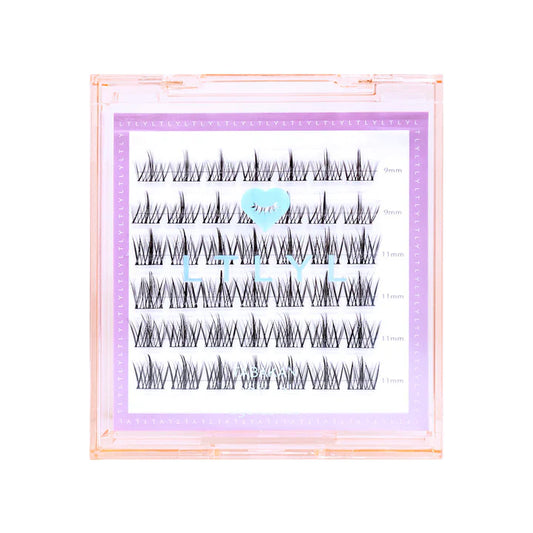LYLYL Tabacan Natural Eyelashes Partial False Eyelashes Type-W