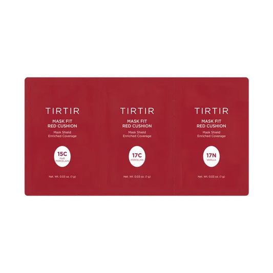 TIRTIR Mask Fit Red Cushion 3 Shade Trial Kit 1g*3ea