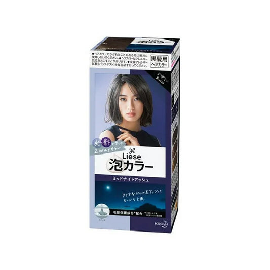 KAO Liese Prettia Bubble Hair Color -  Midnight Ash