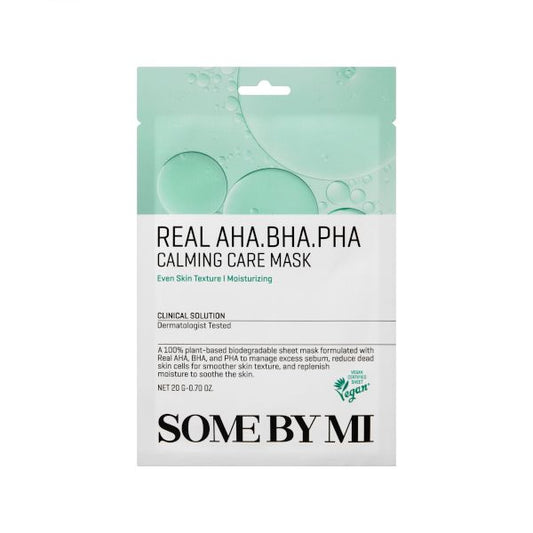 SOME BY MI Real AHA-BHA-PHA Calming Care Mask 20g