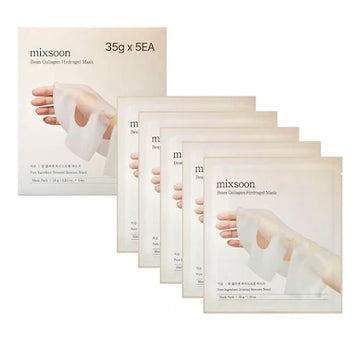 mixsoon Bean Collagen Hydrogel Mask Pack (5EA)