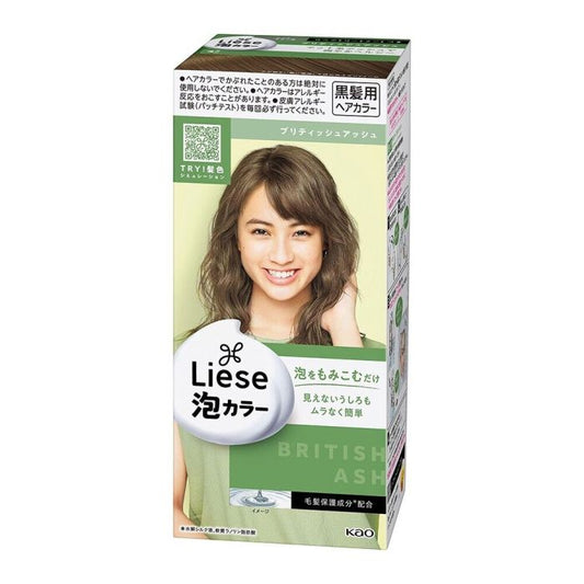 KAO Liese Prettia Bubble Hair Color - British Ash