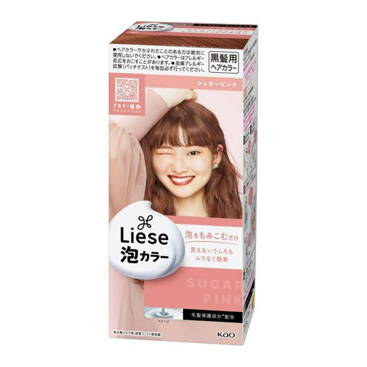 KAO Liese Prettia Bubble Hair Color - Sugar Pink