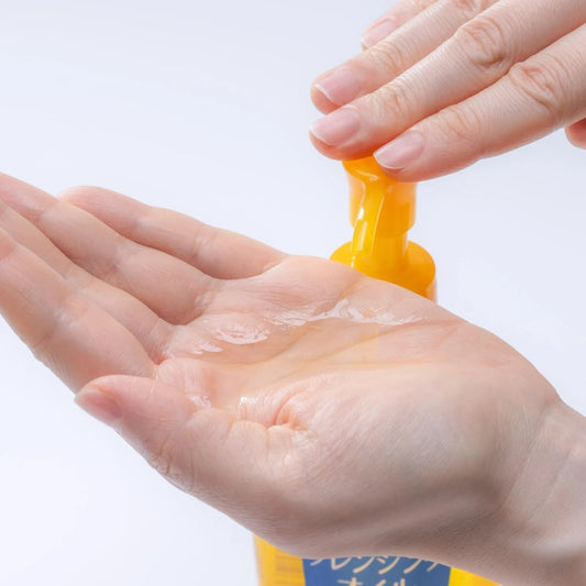 Kose Softymo Deep Cleansing Oil Pikachu and Psyduck With Paper Display