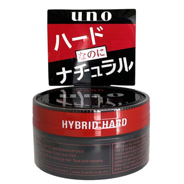 Shiseido Uno Hybird Hard Hair Styling Wax Active Natural