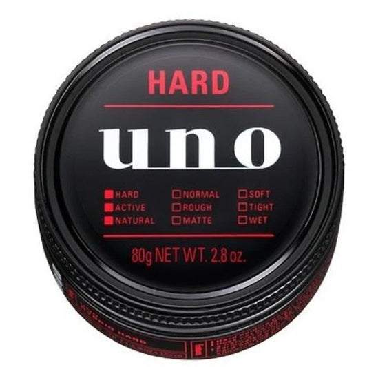 Shiseido Uno Hybird Hard Hair Styling Wax Active Natural