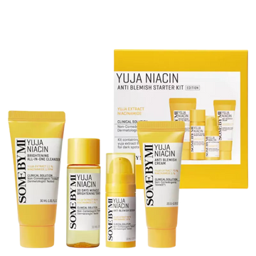 SOME BY MI Yuja Niacin Anti Blemish Starter Kit 4 pcs
