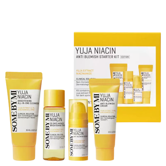 SOME BY MI Yuja Niacin Anti Blemish Starter Kit 4 pcs