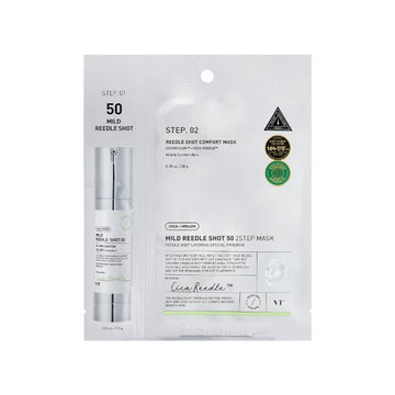 VT Cosmetics Mild Reedle Shot 50 2-Step Mask 1pc